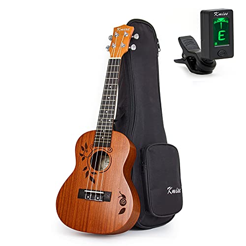 Kmise Engraved Concert Ukulele Pack