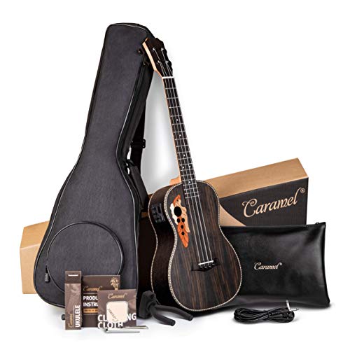 Caramel CB500 Rosewood Baritone Ukulele Bundle