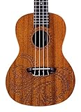 Luna Tattoo Concert Mahogany Ukulele