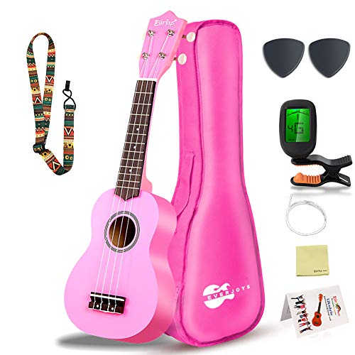 Everjoys Pink Ukulele