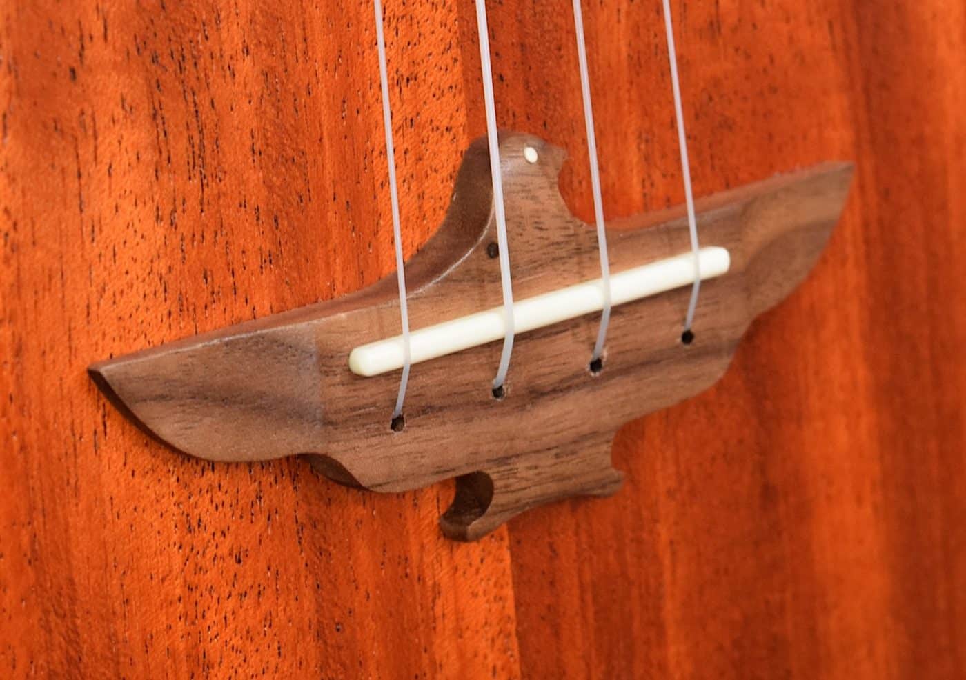 Aklot Ukulele - Bridge Close