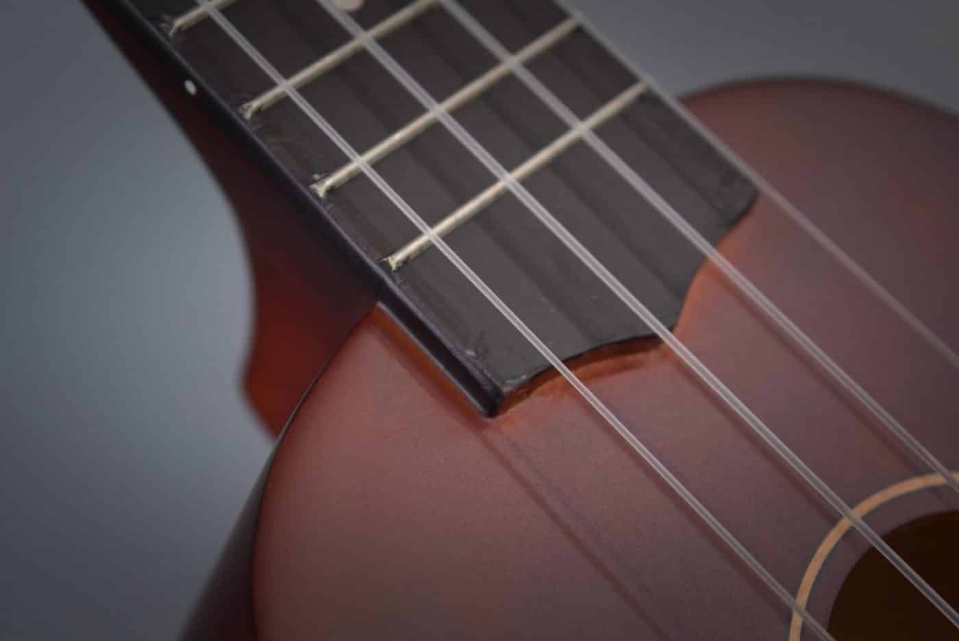 Diamond Head DU-150 Ukulele - Fingerboard and Body Closeup