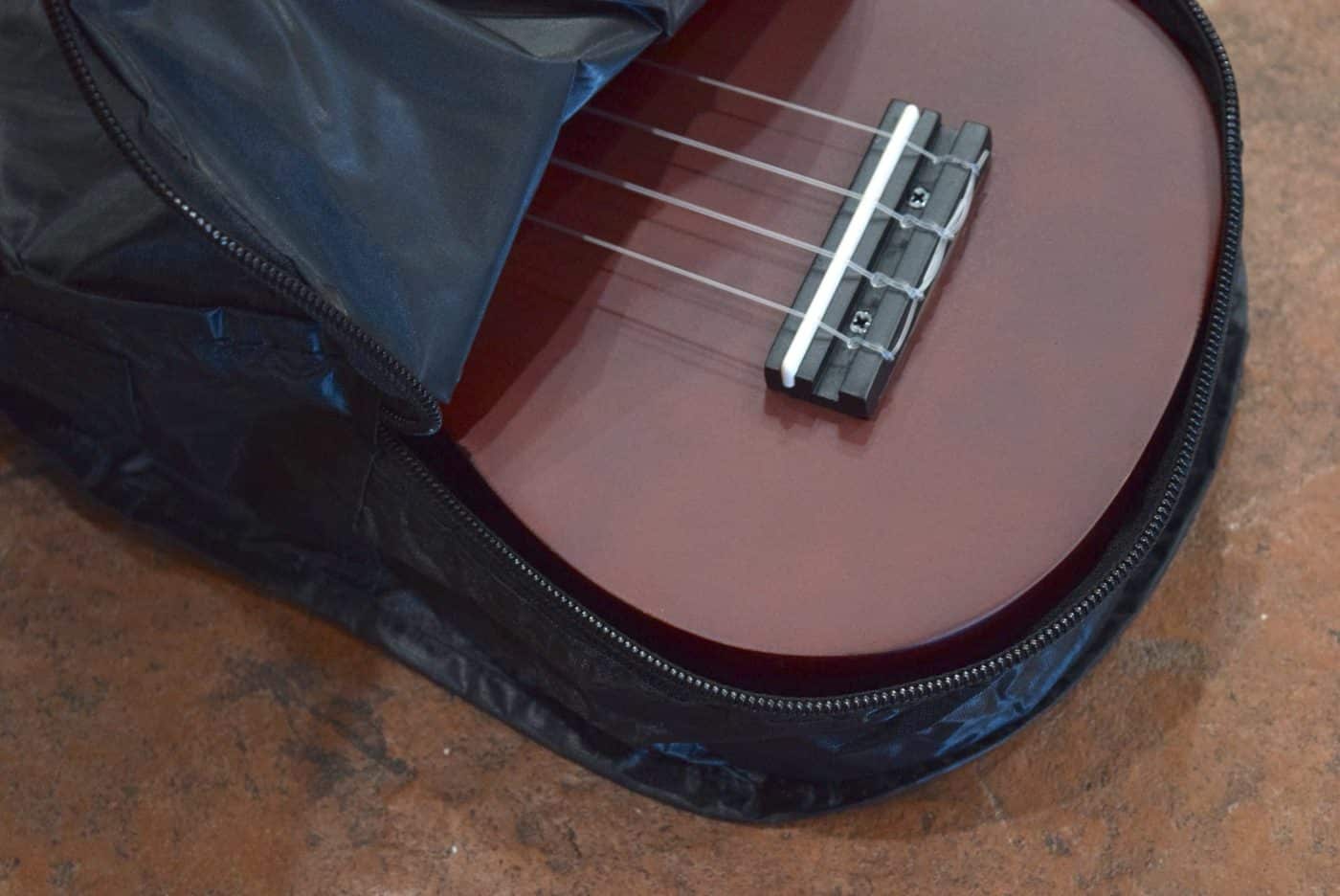 Diamond Head DU-150 Ukulele - Gig Bag Closeup