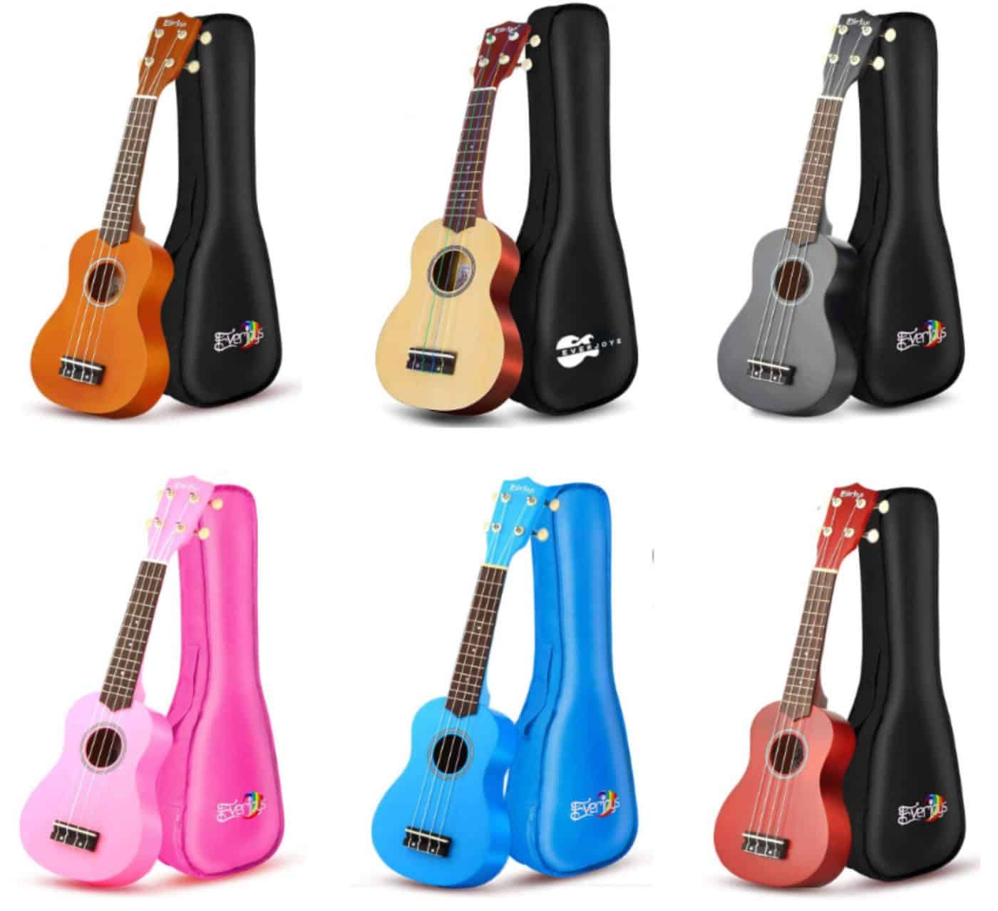 Everjoys Colorful Ukuleles