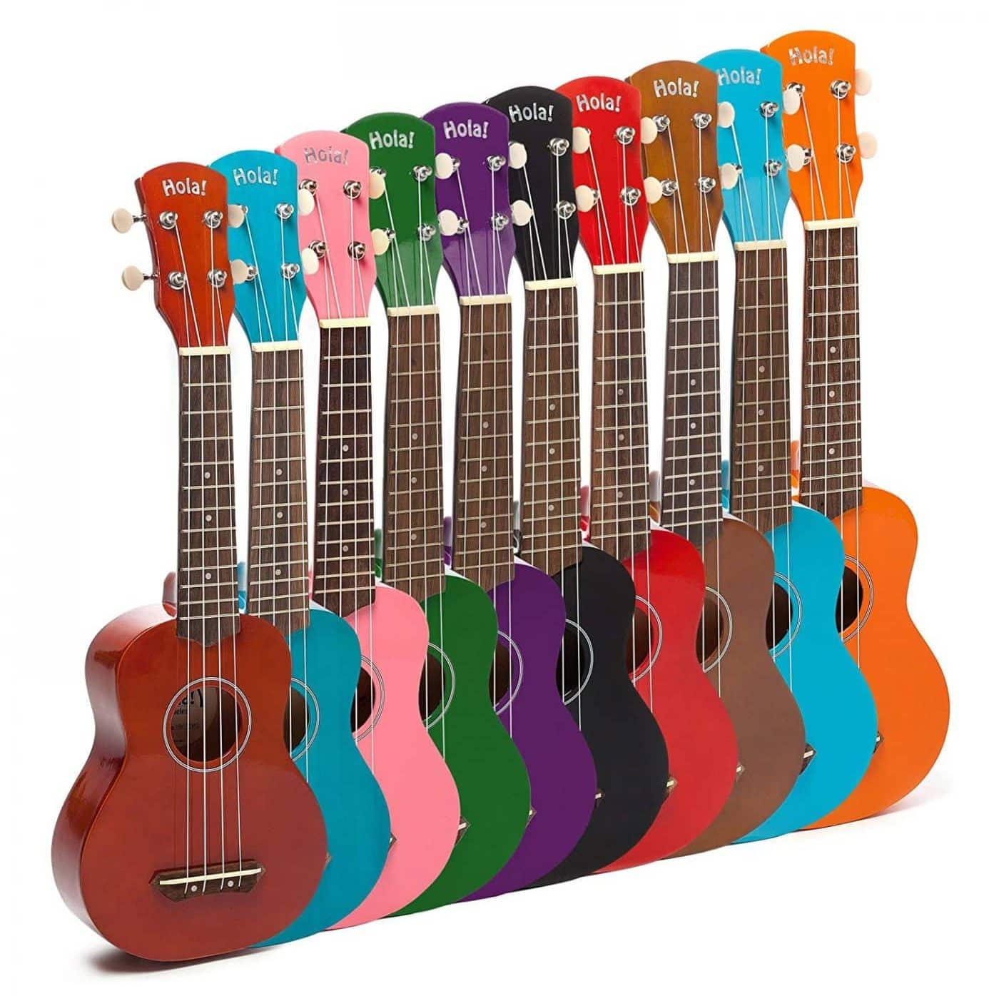 Hola HM-21 Colorful Ukuleles