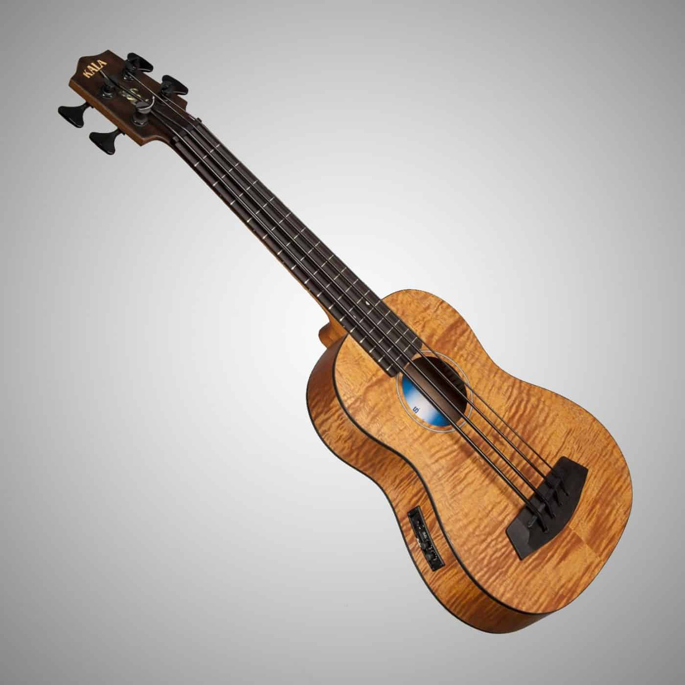 Kala Exotic Mahogany U-Bass - DCPianos.com