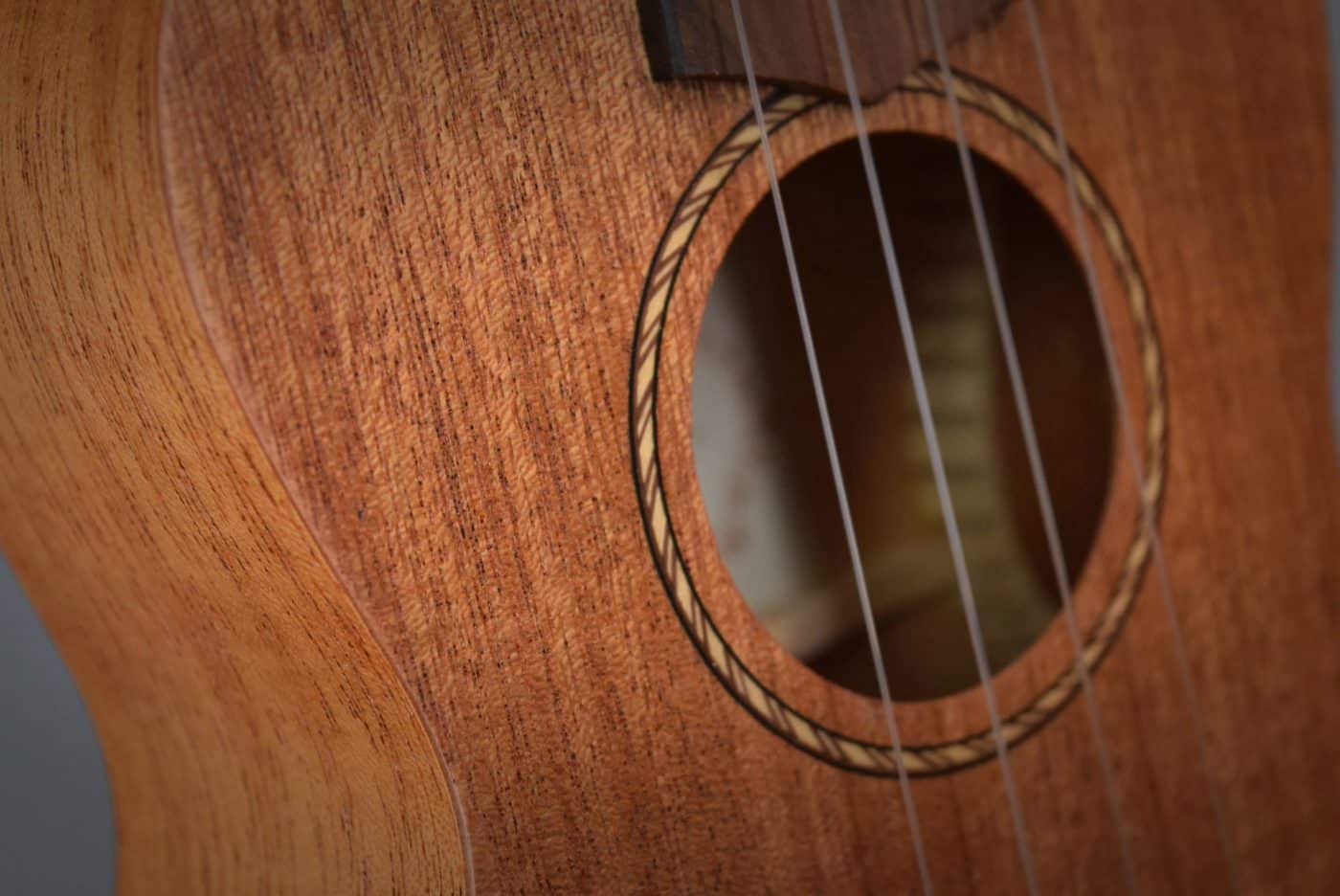 Kmise Ukulele - Soundhole and Rosette