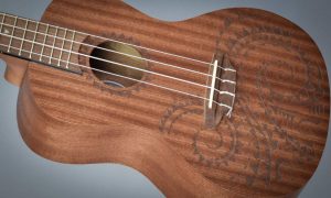 Luna Tattoo Ukulele Review - Featured Image - BeginnerUkuleles.com