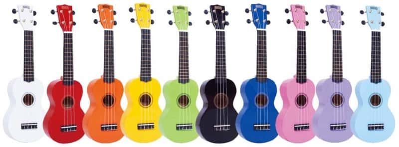 Mahalo Rainbow Series Ukuleles - All Colors