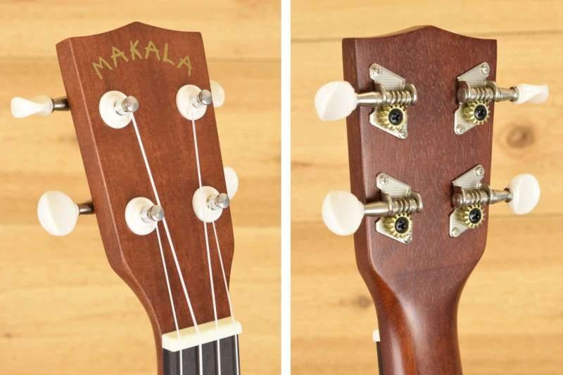 Makala MK-S headstock front back